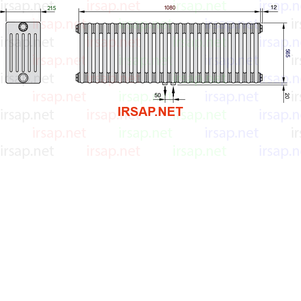 Радиатор IRSAP Tesi 60565/24 T50 CL 01